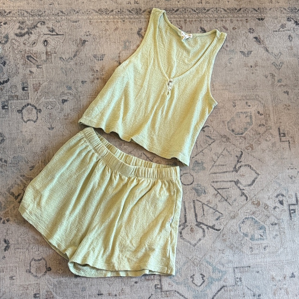 Billabong Women's Light Green matching set